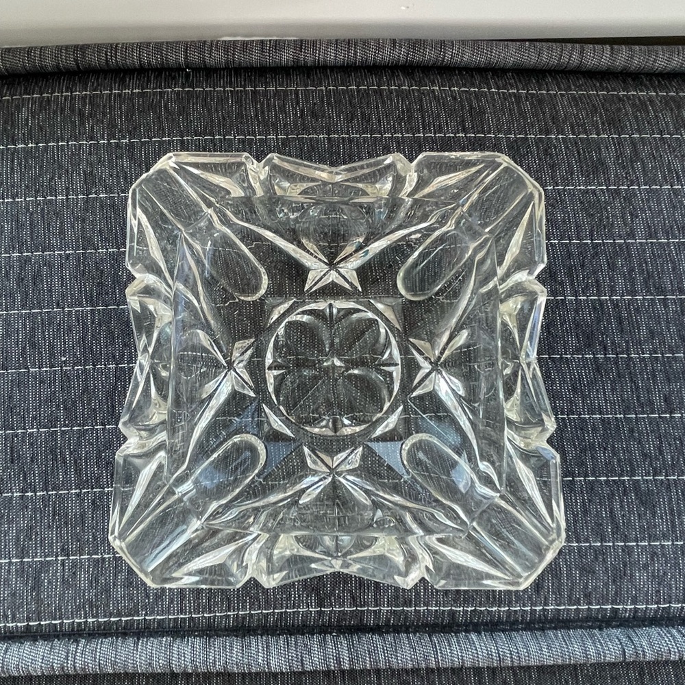Vintage+ Glass Ashtray